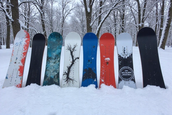 Different snowboard types