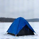 Portable ice fishing shelter or shanty